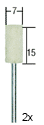 PROXXON FILTPOLERSTIFT CYLINDERFORM 2 STK